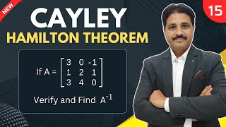 CAYLEY HAMILTON THEOREM SOLVED PROBLEM 15 IN HINDI LECTURE 16 | UNIT : MATRICES @TIKLESACADEMY