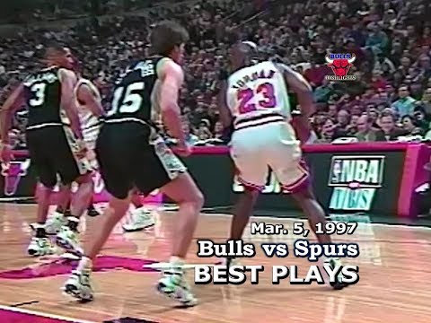 March 5, 1997 Bulls vs Spurs highlights