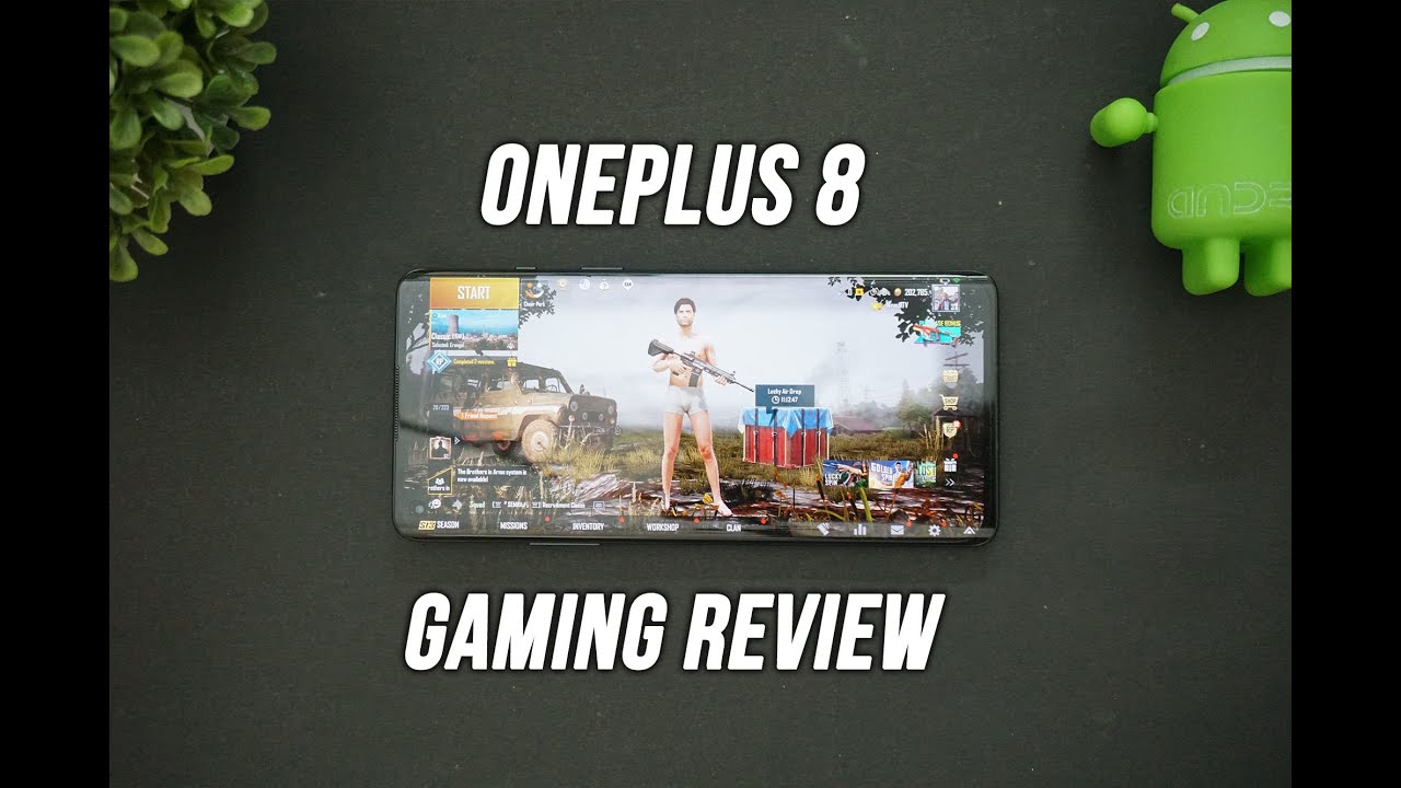 OnePlus 8 Gaming Review, PUBG Mobile HDR+ Extreme, Heating, and Battery Drain