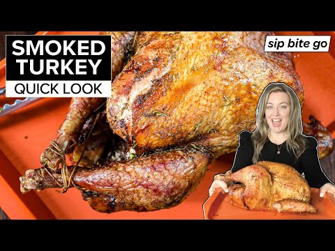 Traeger Smoked Turkey Recipe - NO BRINE