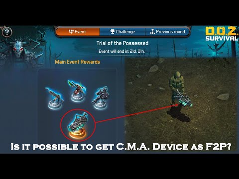 Is it possible to get CMA Device as F2P?- Dawn of Zombies: Survival