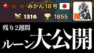 【World Arena】シーズン残り2週間‼️メインキャラのルーン大公開【#サマナーズウォー】