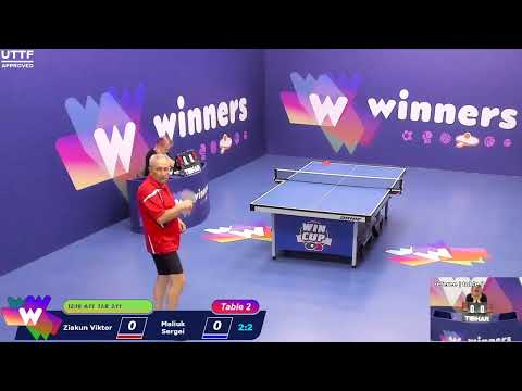 WINners CUP table 2  27.08 Ziakun Viktor - Maliuk Sergei    22:30