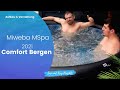 In diesem Video stellen wir euch den Miweba MSpa 2021 Comfort Bergen C-BE061 Whirlpool - für 6 Personen vor und zeigen euch direkt, den einfachen und schnellen Aufbau