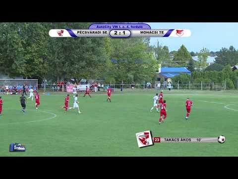 PÉCSVÁRADI SE R-Busz - MOHÁCSI TE 1888  3. gólja