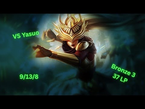 Syndra VS Yasuo Mid Getting out of bronze using the Cursed Account! #3