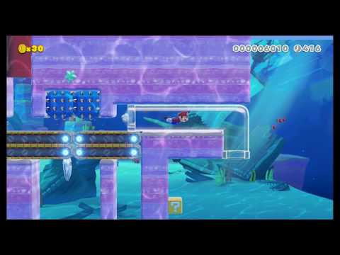 Eric's Super Mario Maker 2 Levels: Clear Pipes in the Deep