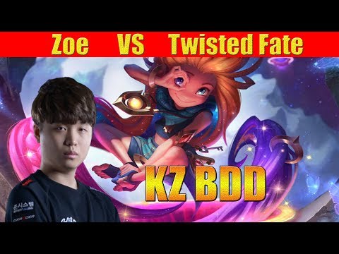 KZ BDD ZOE vs Twisted Fate  비디디 조이