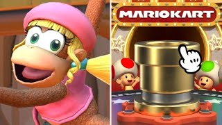 Mario Kart Tour - How many Pulls for Dixie Kong? (Jungle Pipe 2)