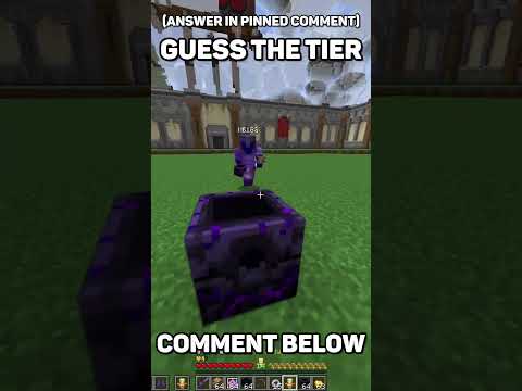 GUESS MY TIER #minecraft #cpvp #pvp #drdonut #vaneay #gaming #crystalpvp