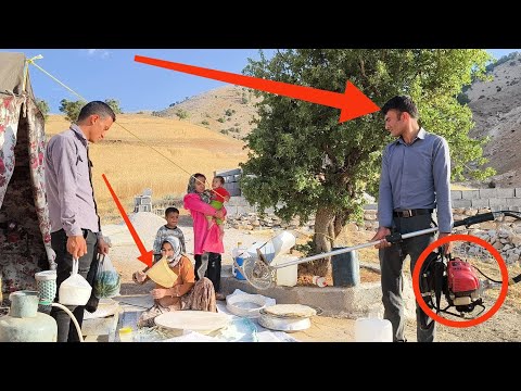 Baking Bread and Harvesting Dreams: A Day with Batool’s Family"