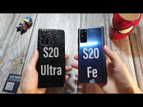 Galaxy S20 FE VS Galaxy S20 Ultra ! FULL COMPARISON / Speaker, SCREEN, etc Test!