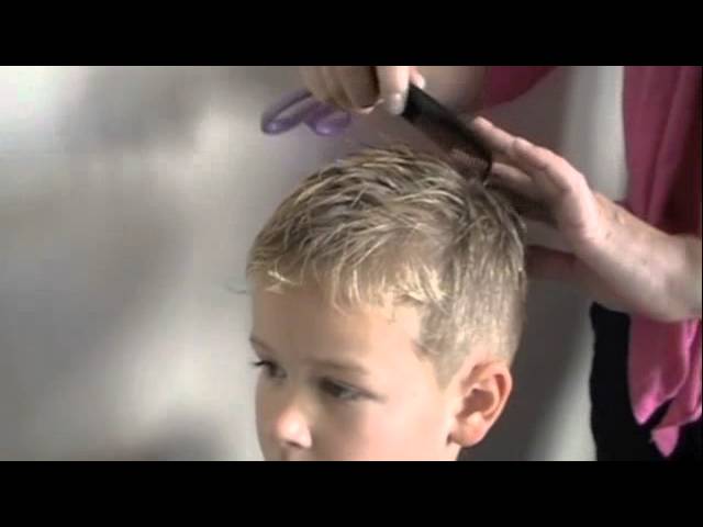 How To Cut Boys Hair With Clippers And Scissors Haircutting