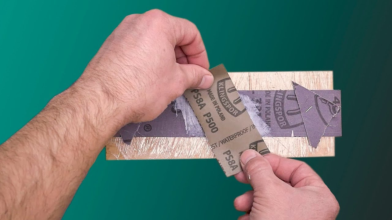 HOW TO REPAIR BELT SANDER BELT EASY, FAST, MONEY SAVING