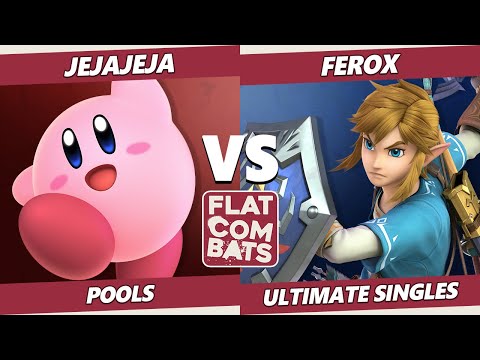 Flat Combats 4 Pools - JeJaJeJa (Kirby) Vs. Ferox (Link) SSBU Smash Ultimate