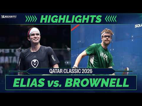 🇵🇪 Elias v Brownell 🇺🇸 | Qatar Classic 2026 | ROUND 1 HIGHLIGHTS