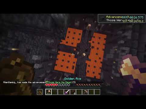 PB 0:54 - FULL NETHERITE ARMOR MINECRAFT SPEEDRUN