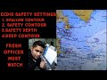ECDIS SAFETY SETTINGS ONBOARD FOR SHIP 3RD OFFICER JOB FRESH 2 ND OFFICER JOB SHOULD WATCH