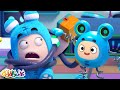 Boogie Box Robot Surprise! | Oddbods | Funny Cartoons for Kids | Moonbug Kids Express Yourself!
