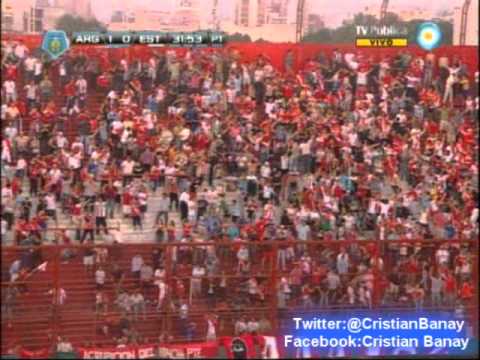 Argentinos Jrs 1 Estudiantes 0 (Pasion Paternal) Torneo Inicial 2013 (18/10/2013)