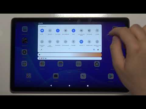 Find and Activate Flashlight in LENOVO Tab P11 - Android Flashlight Feature