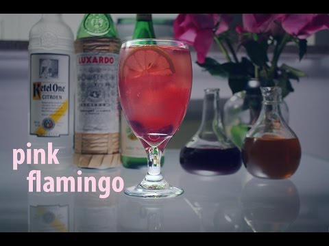 Pink Flamingo Cocktail - Easy & Delicious