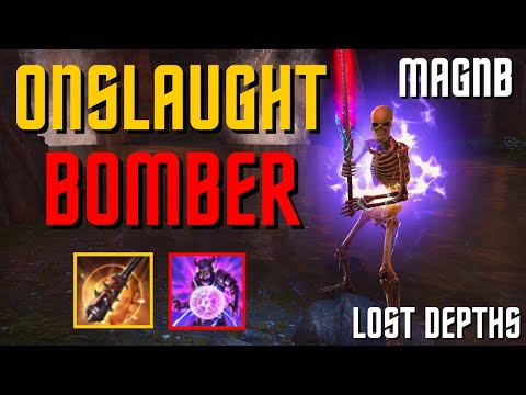 Onslaught Bomber! - Magicka Nightblade PVP Build - ESO Lost Depths