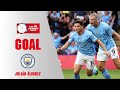 GOAL | Julián Álvarez | Liverpool v Manchester City | FA Community Shield 2022
