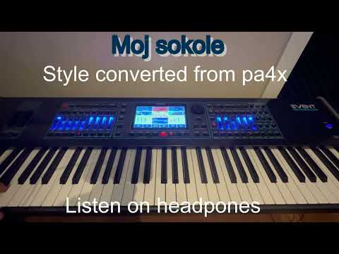Moj sokole - ketron event - Style converted from korg pa4x