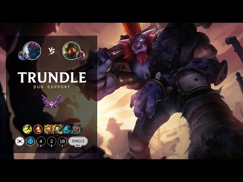 Trundle Support vs Nautilus - KR Master Patch 12.9
