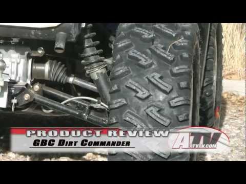 ATV Television - GBC Dirt Commander ATV Tire Test part 1