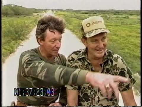 Charlie Walker/Johnny Rodriguez on TNN's "Celebrity Outdoors" with Bobby Lord mid 1980s