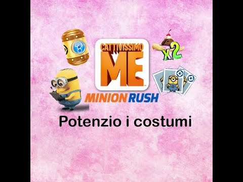 MINION RUSH - POTENZIO I COSTUMI DEL GIOCO!