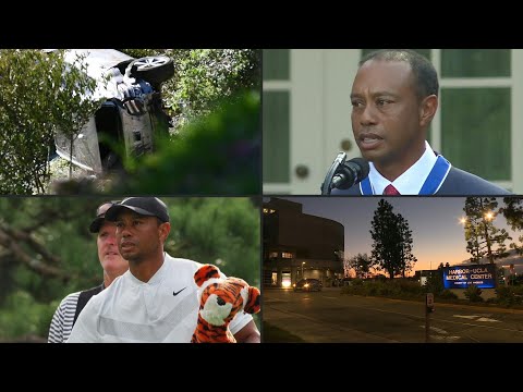 Tiger Woods nach schwerem Autounfall operiert | AFP
