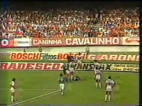 São Paulo 1x1 Guarani, 1a final do Brasileiro 1986. JOGO COMPLETO. 22/02/87