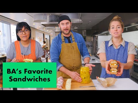 Pro Chefs Make Their Favorite Sandwiches | Test Kitchen Talks | Bon Appétit