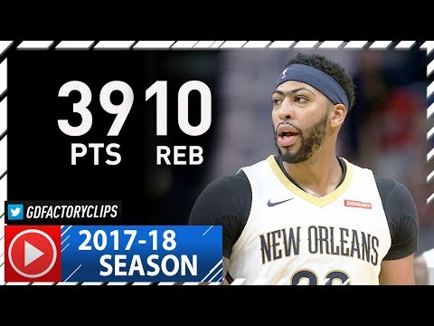 Anthony Davis Full Highlights vs Magic (2017.10.30) - 39 Pts, 10 Reb