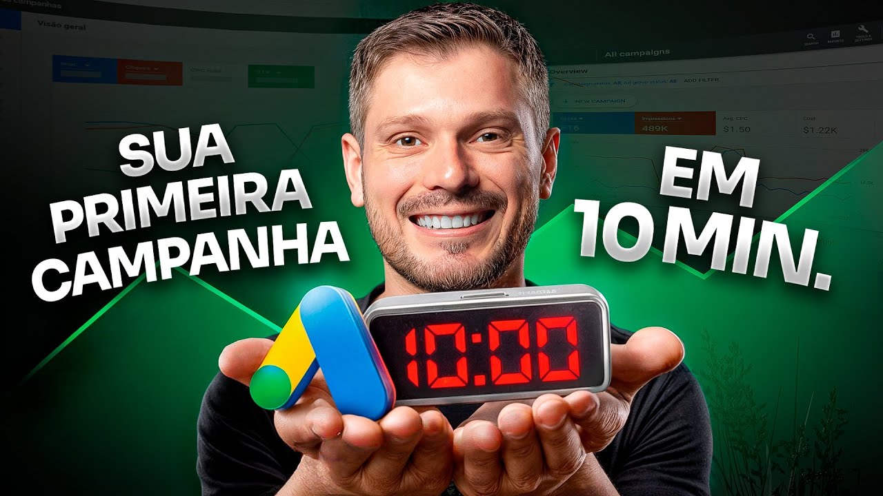 Live #125 - Crie sua primeira campanha no Google Ads em 10 minutos