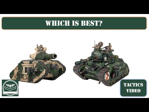 Rogal Dorn vs Leman Russ, which is better? Let's discuss! Astra Militarum tactics | Warhammer 40k