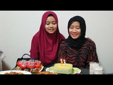 Ultah Anjar dan Kak Nabila