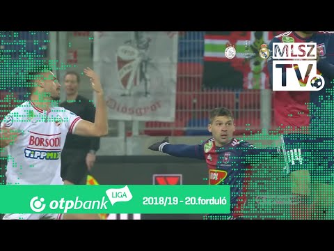Mol Vidi FC – DVTK | 1-2 | (1-2) | OTP Bank Liga | 20. forduló | MLSZTV