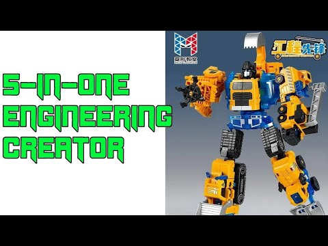 5-in-1 Engineering Creator Combiner | #transformers #aliexpress