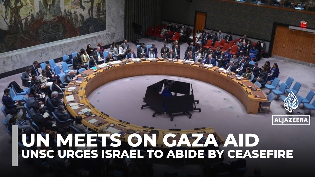 UNSC urges Israel to open more Gaza crossings and abide by ceasefire terms