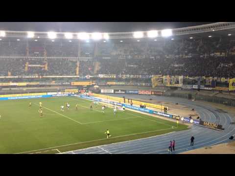 Hellas Verona-Sampdoria: il rigore trasformato da Éder