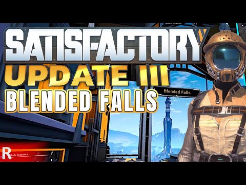 Satisfactory Gameplay #42 [Rachael] : BLENDED FALLS | 2 Player Co-op