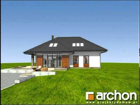 Dom w pigwowcach 3. Projekty domów ARCHON+, www.archon.pl