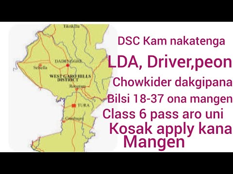 Tura o DSC kam bange nakatjok//Class 6 onin mangen//LDA,peon, Chowkider, sweeper, Driver etc.