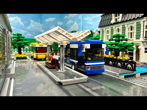 Busbahnhof - Bau einer Lego Stadt Teil 209.