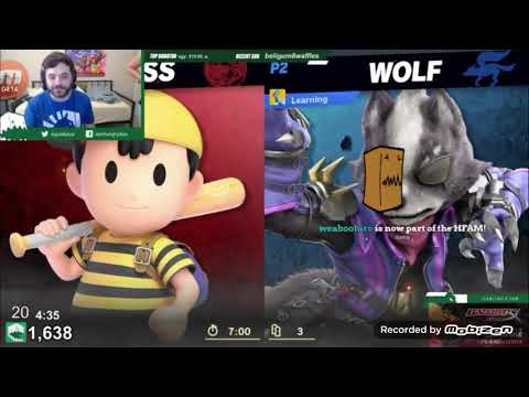 Super Smash Bros Ultimate HungryBox (Ness) vs Onliners