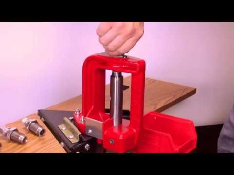 Single Station Installing Bullet Seater & Crimper Die